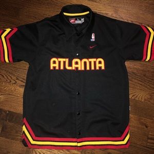 Vintage Atlanta Hawks Baseball Jersey